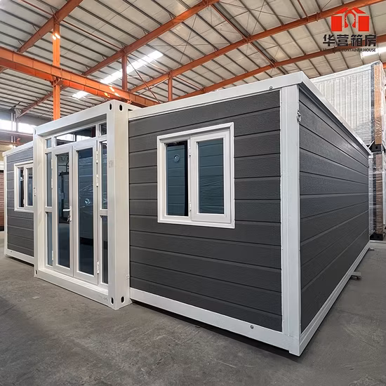American Small Affordable Prefabricated House Large 40FT 20FT Expandable Folding Prefab Container Homes for Sale