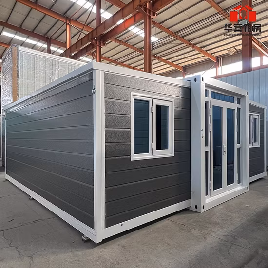 American Small Affordable Prefabricated House Large 40FT 20FT Expandable Folding Prefab Container Homes for Sale