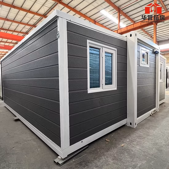 American Small Affordable Prefabricated House Large 40FT 20FT Expandable Folding Prefab Container Homes for Sale