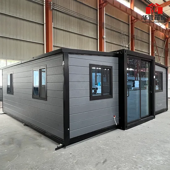 American Small Affordable Prefabricated House Large 40FT 20FT Expandable Folding Prefab Container Homes for Sale