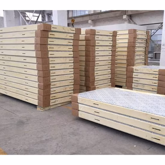 Construction Material Board Cold Storage Hollow Glass-Magnesium Colored Steel Sandwich Panel