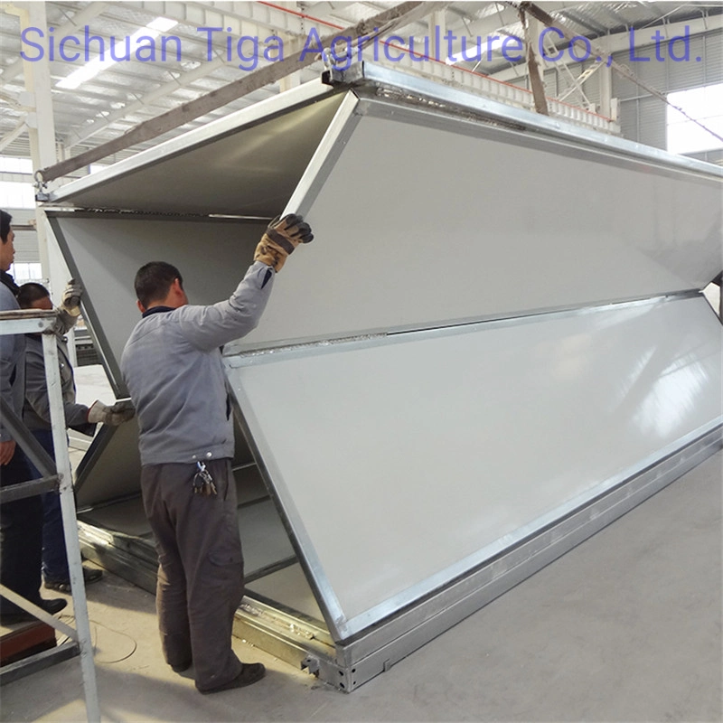 20FT Standard Gray Steel Frame ISO Certificate Temporary Modular Container Prefabricated House