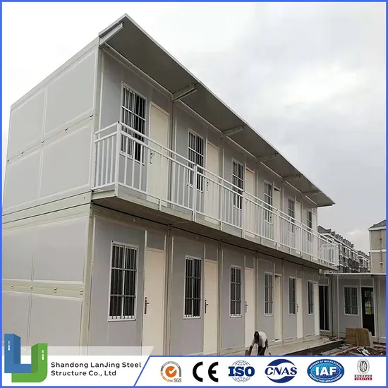 China 20/40FT Expandable Prefabricated Modular Steel Structure Portable Tiny Home Caravan Construction Villa Camp House Prefab Mobile Shipping Container House