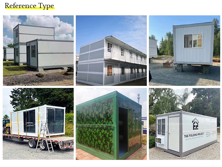 Zhongnan Cheap Simple 20FT Prefabricated Folding Container House for Sale