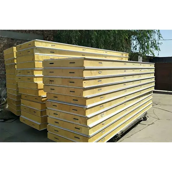 Construction Material Board Cold Storage Hollow Glass-Magnesium Colored Steel Sandwich Panel