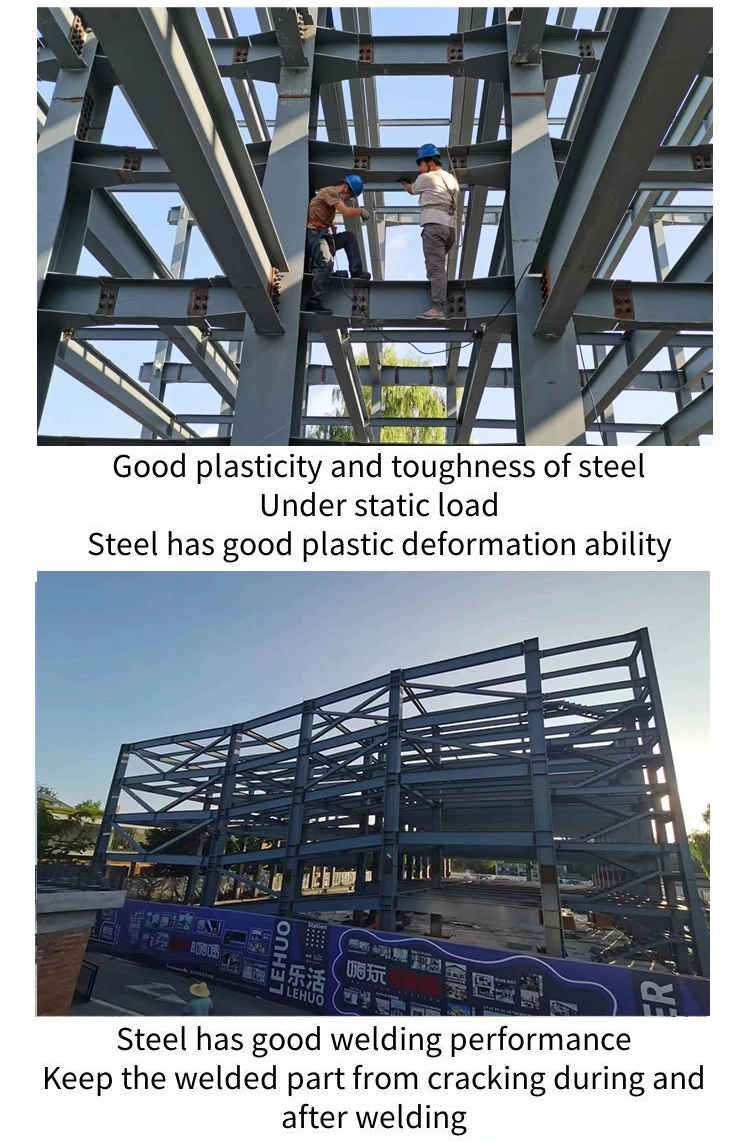 Prefabricated Metal Shed Steel Structure Building Workshop Steel Structure Warehouse