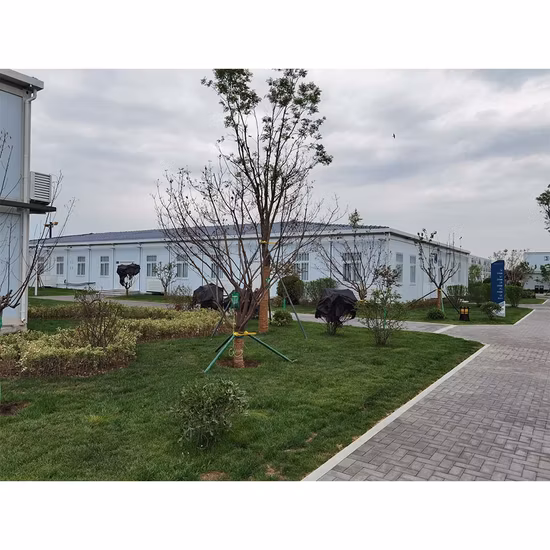 China 20/40FT Expandable Prefabricated Modular Steel Structure Portable Tiny Home Caravan Construction Villa Camp House Prefab Mobile Shipping Container House