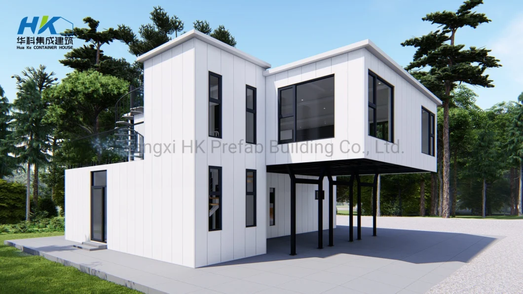 Long Lasting Strong Prefab Prefabricated Modular Shipping Container House Home.