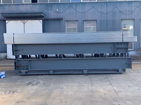 近代的な鉄骨プレハブ建物、プレハブ倉庫/作業場/航空機格納庫/オフィス建材